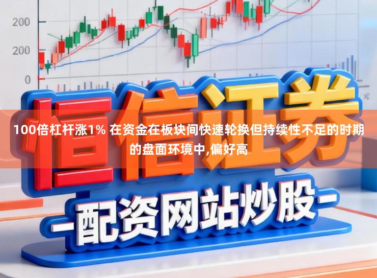 100倍杠杆涨1% 在资金在板块间快速轮换但持续性不足的时期的盘面环境中，偏好高