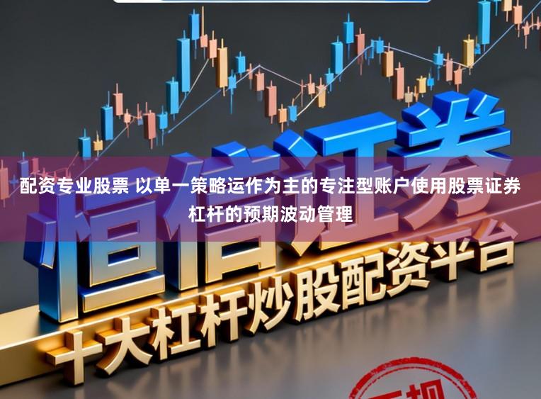 配资专业股票 以单一策略运作为主的专注型账户使用股票证券杠杆的预期波动管理