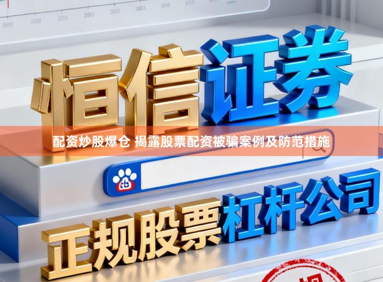 配资炒股爆仓 揭露股票配资被骗案例及防范措施
