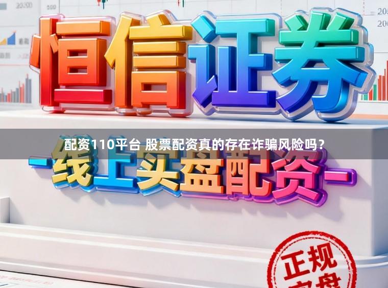 配资110平台 股票配资真的存在诈骗风险吗？